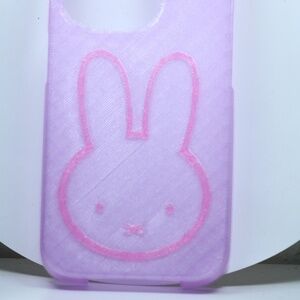 Whimsical Bunny iPhone 14 Pro Case Flexible Skin Case New!